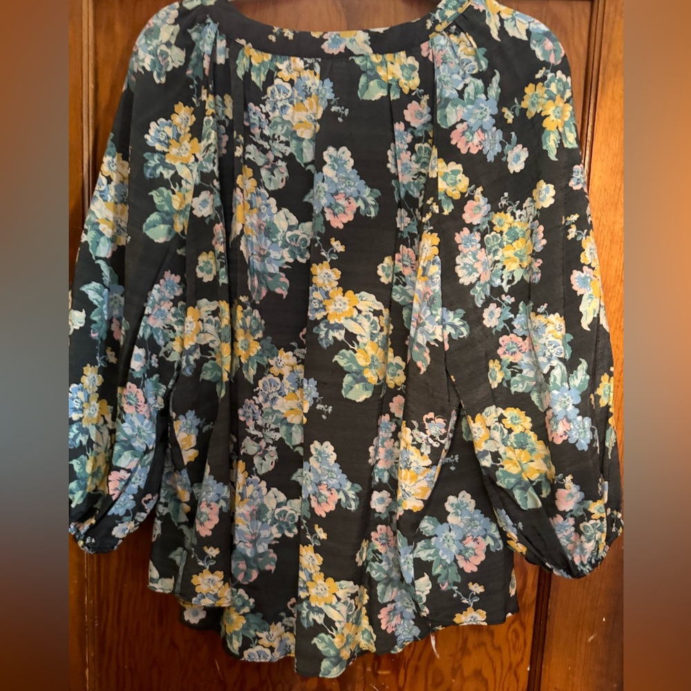 Lauren Conrad Floral Blouse